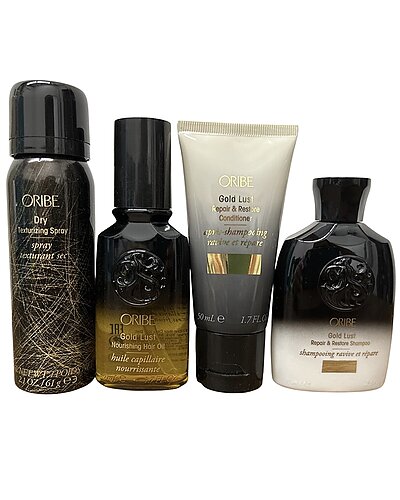 Oribe 4pc Gold Lust Travel Kit Women
