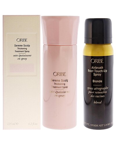 Oribe Serene Scalp Thickening Treatment Spray & Airbrush Root Touch-Up Spray - Blonde Women