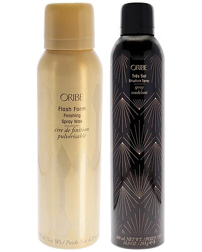 Oribe Flash Form Finishing Spray Wax & Tres Set Structure Spray Women