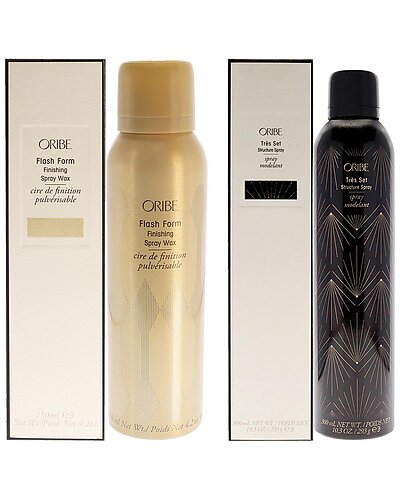 Oribe Flash Form Finishing Spray Wax & Tres Set Structure Spray Women