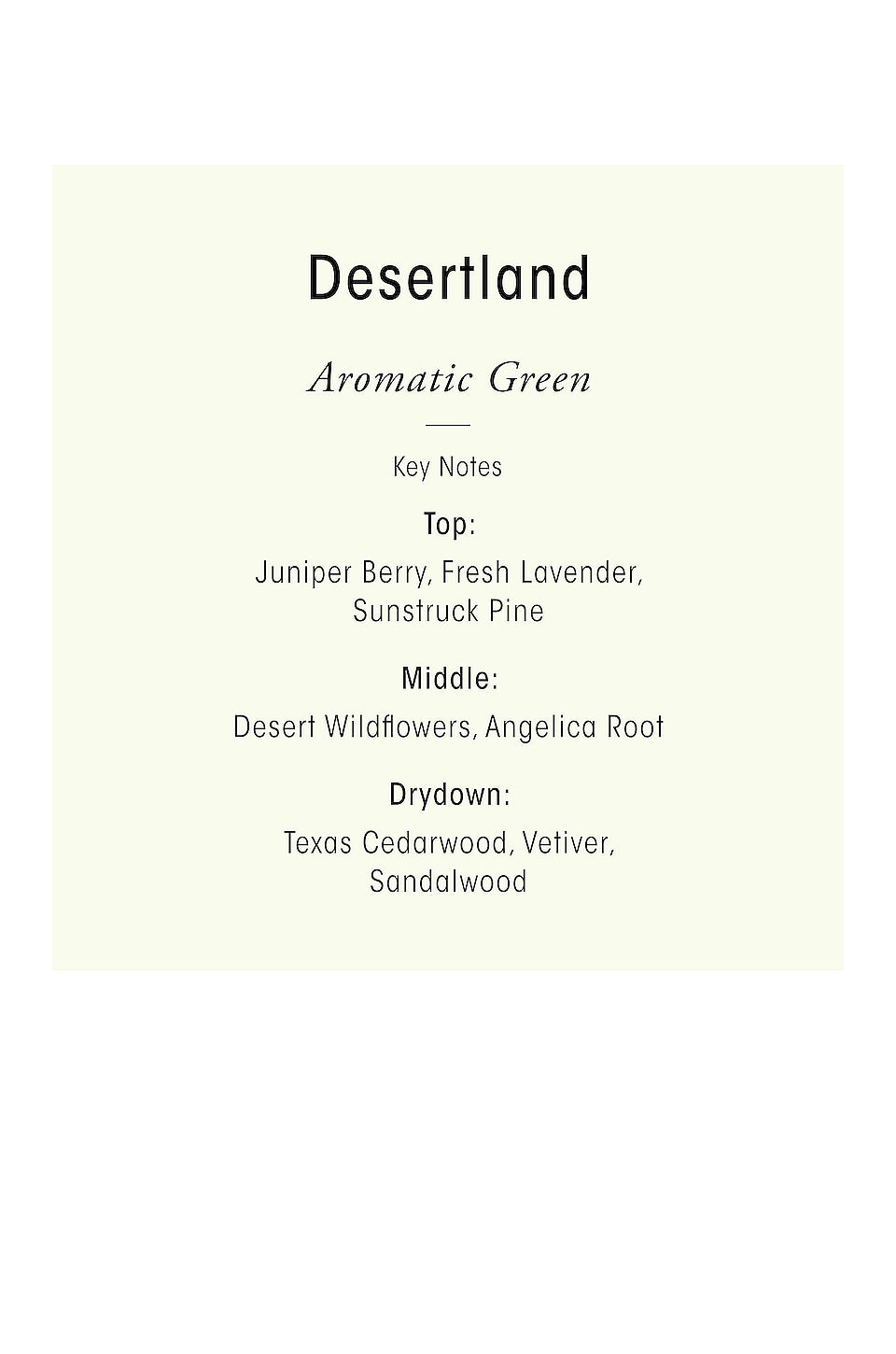 Oribe Desertland Scented Candle