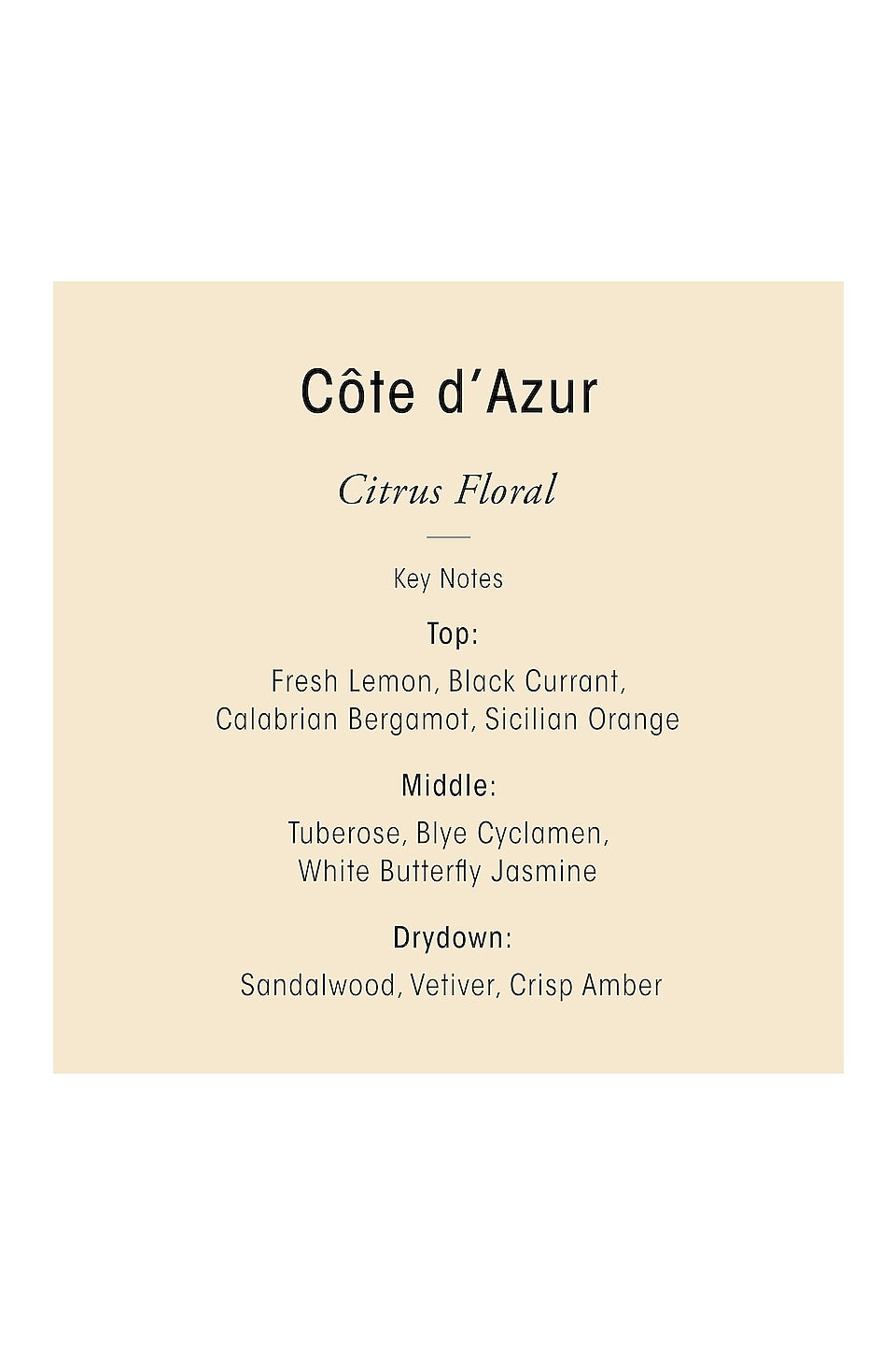 Oribe Cote D'azur Body Crème Refill