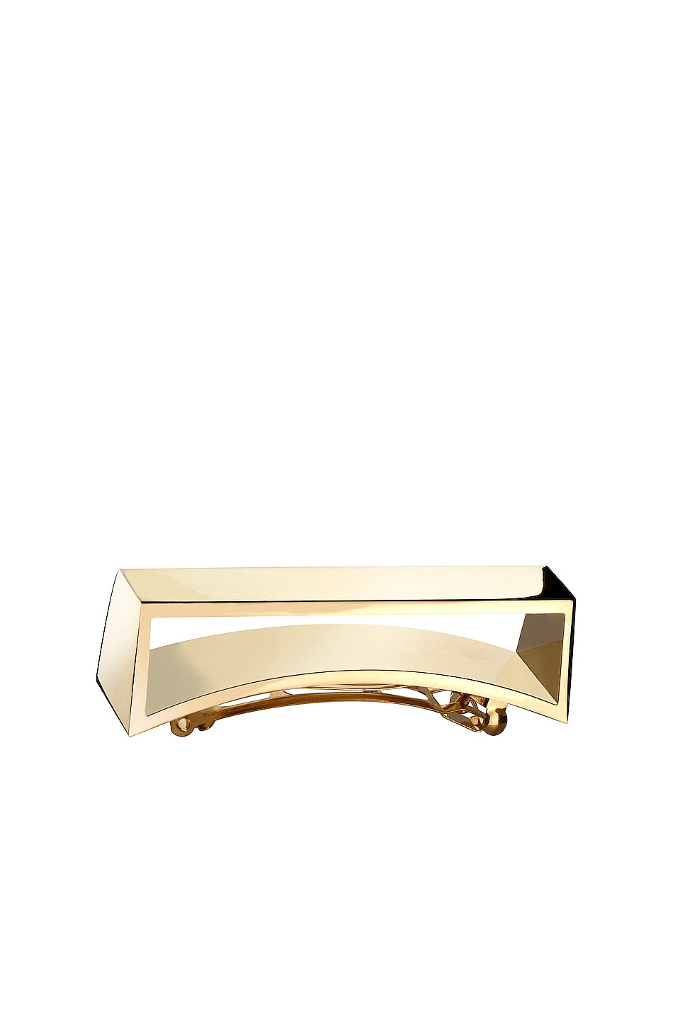 Oribe Geometric Gold Plated Metal Barrette